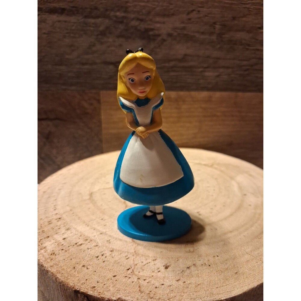 Disney Alice in Wonderland PVC figure cake topper